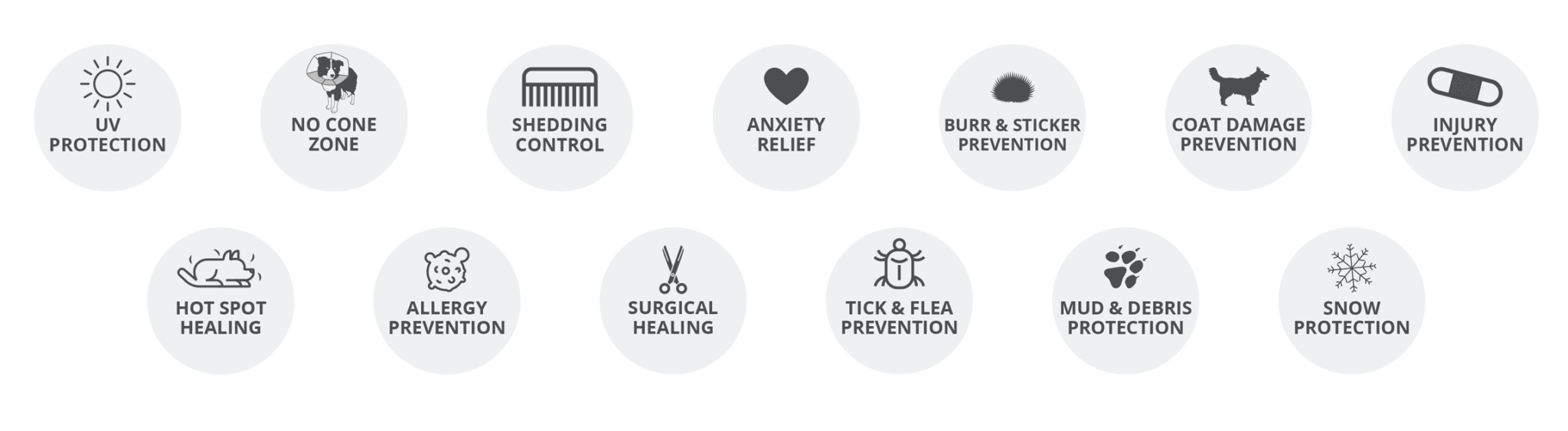 Full Cover Bodysuit K9 Top Coat